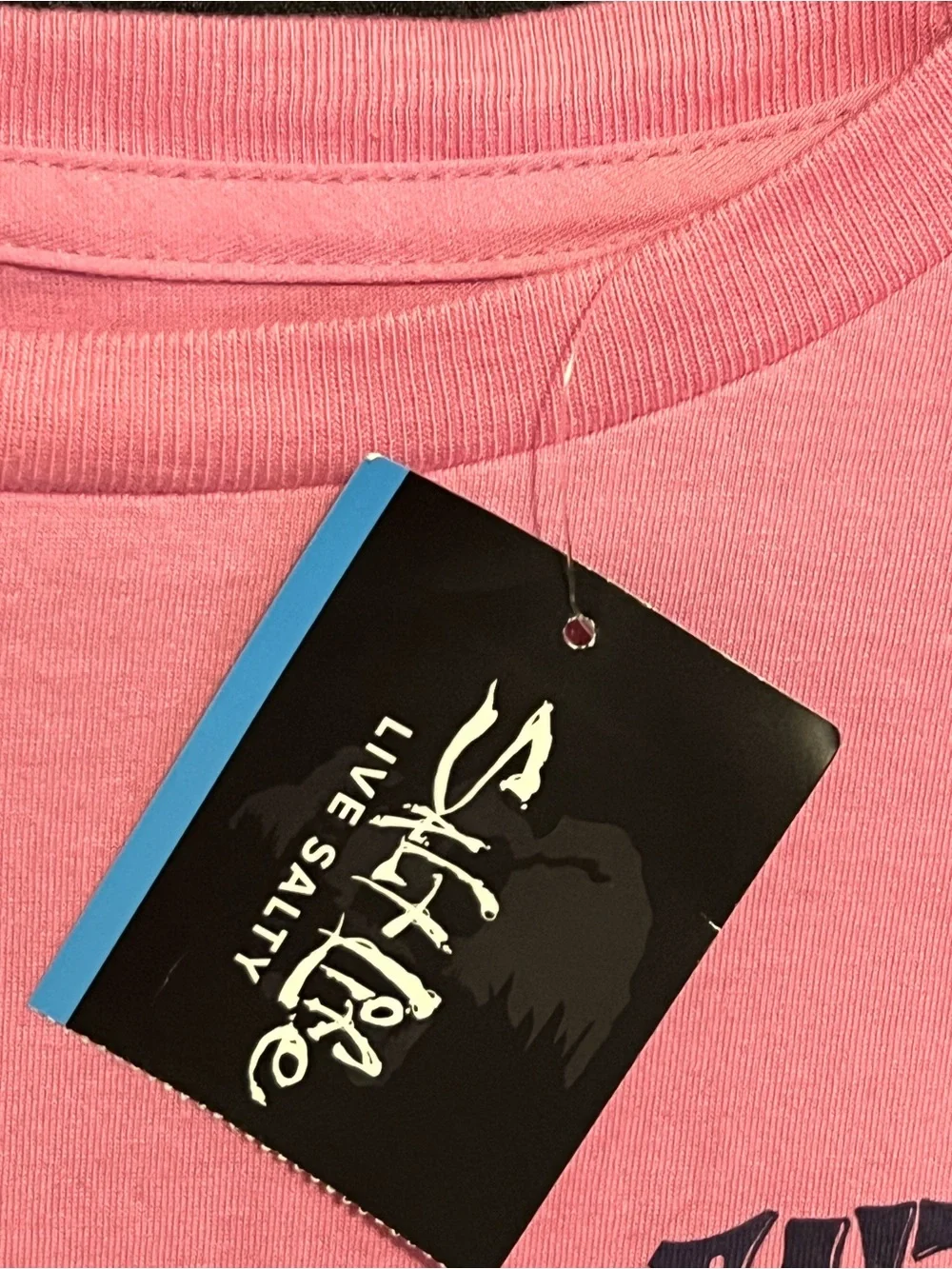 Salt Life Kids Pink Short Sleeve Crewneck Tee